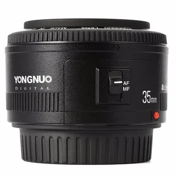 Yongnuo YN35mm F2 objektyvo Platus kampas Didelė Diafragma, Fiksuoto Auto Fokusavimo Objektyvas Skirtas Nikon