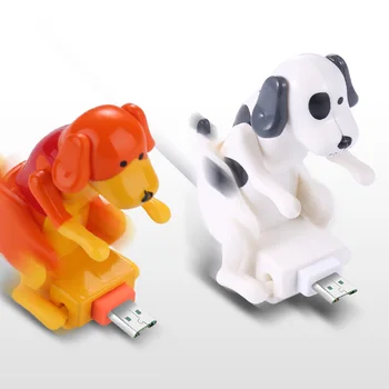 Šuo Įkroviklio Kabelį Greitas Nešiojamų Mielas Mažas Grappige Humping Šuo USB Duomenų Kabelį, skirtą 