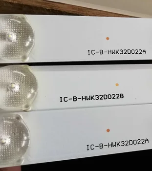 10set=30pcs 10LED(3V) 632mm LED apšvietimo juostelės LE32D99 IC-B-HWK32D022B IC-B-HWK32D022A