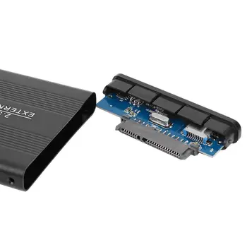 2.5 colių USB 3.0 prie SATA Prievado SSD Kietąjį Diską Talpyklos 6-Gb / s USB 3.0 HDD Atveju Išorinio Kietojo Kietojo Disko Dėžutė