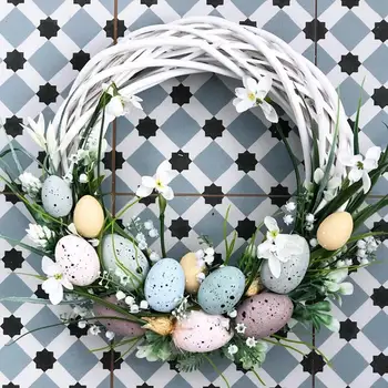 20pcs Happy Easter Egg Apdailos Dirbtinių Gėlių Namuose Šalis 
