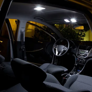 7pcs Balta Canbus Klaidų, LED Lemputes, Interjero Dome Skaityti Žemėlapį Stogo Žibintus Komplektas Fiat Tipo 356 357 2016 2017 2018