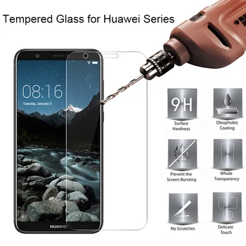 9H HD Grūdintas Stiklas Huawei Y5 ii Y6 Pro 2017 Y3 2018 Y7 Pagrindinis Ekranas Stiklas Huawei P Smart Plus Stiklo Y6 ii Y3 ii