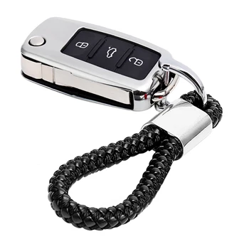 Aukštos Kokybės Automobilių Key Chain Atveju Keychain Reikmenys Volkswagen Polo VW Golf 7 6 5 4 MK7 Passat B5, B6, B8 CC Jetta MK6 Tiguan