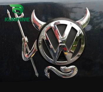 Automobilio Stilius 1pc Mielas Velnias Stiliaus Demonas 3D Automobilių Lipdukai, Auto Emblema Logotipas Popieriaus Apdailos Automobilių Logotipo Lipdukas Karšto Pardavimo