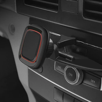 Automobilių 360 Laipsnių Sukimosi Magnetinis Auto CD Uosto Laikiklį Universalus Mobiliojo Telefono Laikiklis Stovėti 