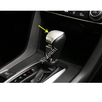 Automobilių Vidinės Stiliaus Cover Stick Optikos Perjungimo Rankenėlę Kontrolę Viršuje Lempos Rėmo Apdaila 1pcs Honda Civic Sedanas 10 2019 2020 2021