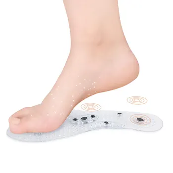 Cresfimix vyrų kietas masažas aukštos kokybės batus įdėkite vidpadžiai vyrų balta sporto pėdų įtvarai, pagalvėlės plantilla de zapatos a5594c