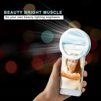 Itin Plataus Kampo Atnaujinti Len Šviesos Nešiojamų Universalus Selfie Žiedas Lempos Makro Užpildyti Šviesos HD Mobiliojo Objektyvas