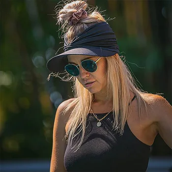 Karštą Vasaros Moterų Saulės Skrybėlės Didelis Kraštų Klasikinis Bowknot Sulankstomas Mados Skrybėlę Atsitiktinis Lauko Paplūdimio Kepurė Moterims UV apsauga Skrybėlę