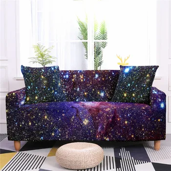 Kosmoso Galaxy Elastinga Sofa Padengti Kambarį Modernus, kurių skerspjūvio Kampe Sofa Užvalkalai, Sofos Padengti Kėdės Apima Raštas