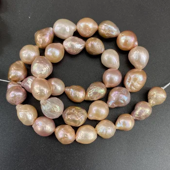 Natūralūs Gėlavandenių Perlų Nereguliarus Punch Prarasti Karoliukai Papuošalai Priėmimo 