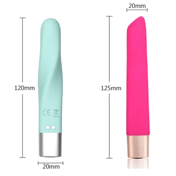 OLO-Klitorio ir G-Spot Makšties Stimuliavimas Piršto Vibrador Lūpų Vibratorius 16 Greičiu Massager Vibruojantis Mini Vibratorius Kulka