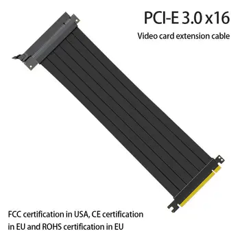 PCI-E 3.0 X16 Stove Kabelis Grafika Kortelės ilgiklis 15 CM 40CM 30CM 50CM PCI Express Stove Kortelės Adapteris SATA Už GPU, Vertikalus