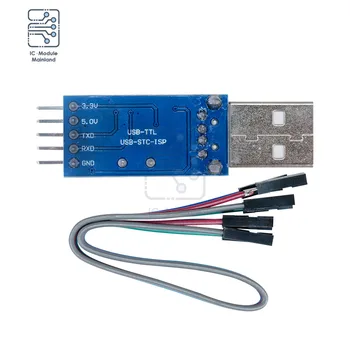 PL2303, USB į RS232 TTL Konverterio Modulis 4Pin Dupont Kabelis Atsisiųsti Valdybos Arduino Programuotojas