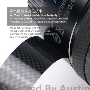 Premium Odos Decal Wrap Kino Raštas Canon EOS 6D Anti-scratch lipdukas, Decal