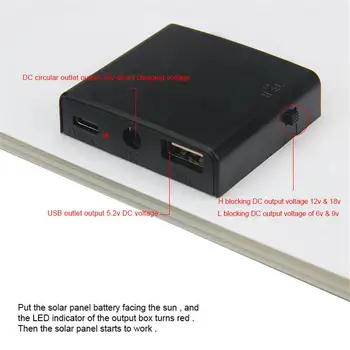 Saulės Įkrovimo Valdiklis USB Dual Saulės baterijomis Baterija Reguliatorius 60W 18/12/5V Kempingas Valdytojas Už Automobilio Akumuliatoriaus Įkrovimo