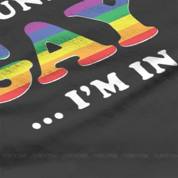 Skamba aš Marškinėlius Vyrams, Gėjų, Lesbiečių, Homoseksualų LGBT Išdidumo Mėnesį Paradai Drabužių Suvenyrinius Marškinėlius Minkštas Spausdinti Laisvas