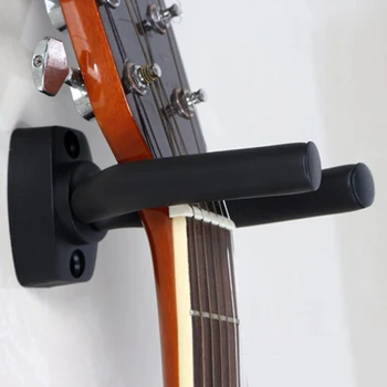 Tvirtinimo prie sienos Gitara Pakaba Kablys, neslidžia Turėtojas Elektros Akustinės Gitaros Ukulėle Styginiai instrumentai Pakaba Kablys Gitara Priedai