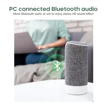 USB Bluetooth 5.0 Siųstuvas, Imtuvo 3 In 1 EDR Adapteris Raktu 3.5 mm AUX TV KOMPIUTERIO, Ausinės, Namų Stereofonine PS5 Automobilio HIFI Audio