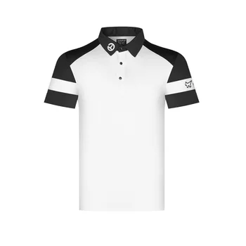Vasaros 2021 Naujas Vyrų Golfas trumpomis Rankovėmis Quick-Dry Sporto Polo-Shirt