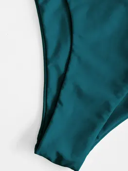 ZAFUL Persipintos maudymosi Kostiumėliai Moterims, maudymosi kostiumėlį, Seksualus Išpjovą Pusėje Kaklaraištis Bikini Komplektas Plaukimo Maudymosi Kostiumą, Vasarą Brazilijos Paplūdimio 2021