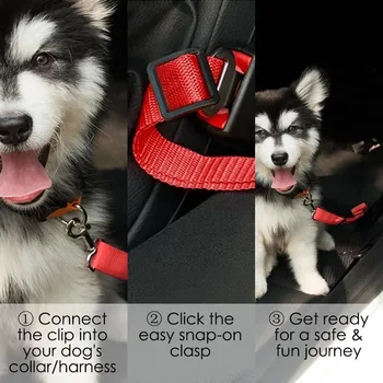 Šuo, Katė Automobilio saugos Diržas Diržai Reguliuojami saugos diržą, Vesti už Pavadėlio Smulkaus ir Vidutinio Šunys Kelionės Įrašą Naminių Reikmenys
